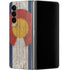 Colorado Flag Dark Wood Galaxy Z Fold4 5G Skin